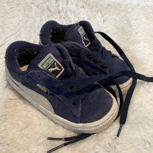 Blue Puma Sneakers